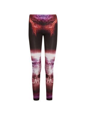 Mcq Alexander Mcqueen | Lightning Print Leggings
